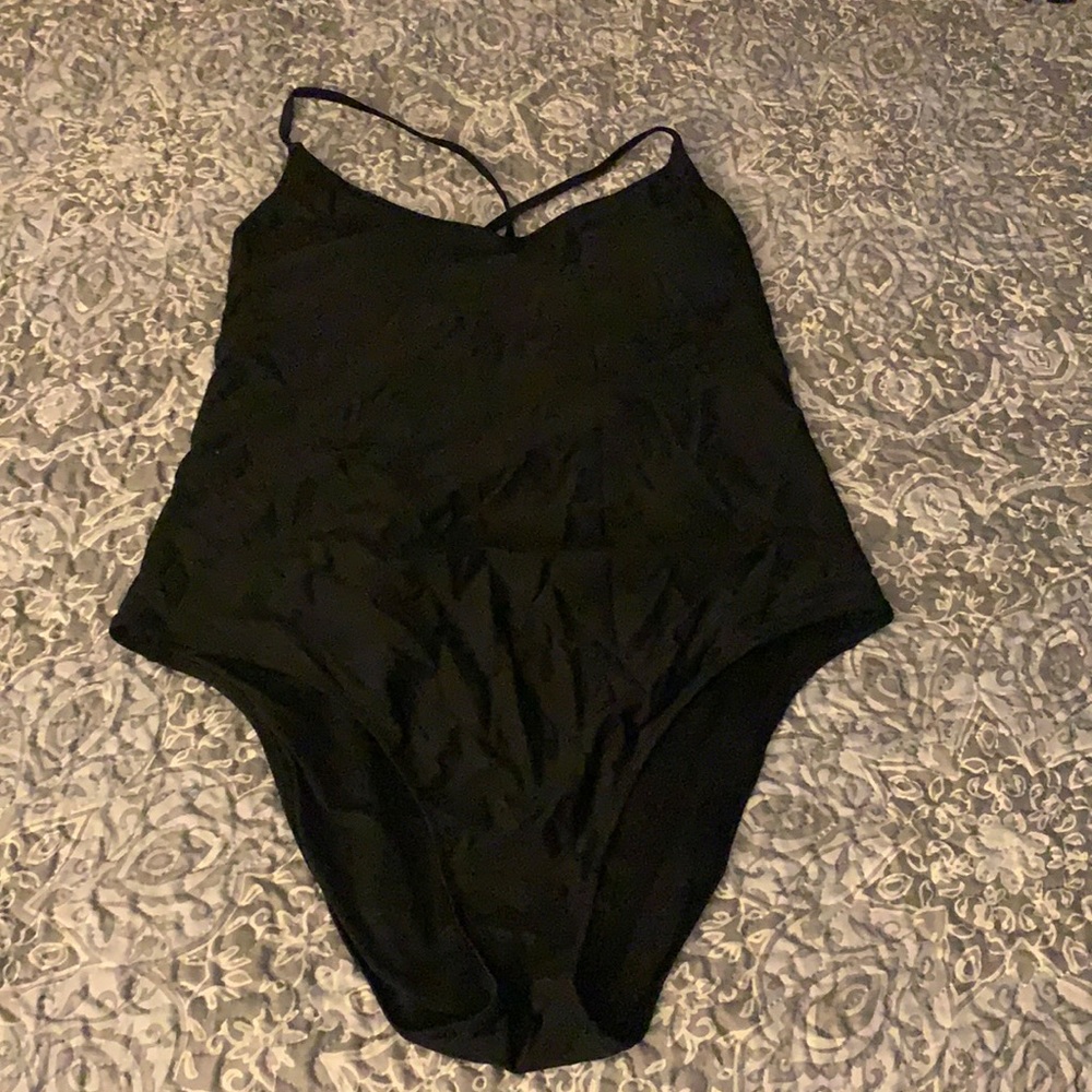 Aerie Strappy Back One Piece Swimsuit